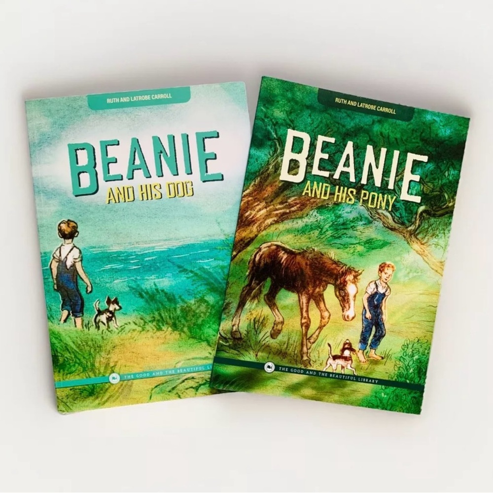 Beanie Books Set of 2 • The Good And The Beautiful TGTB • Jenny Phillips